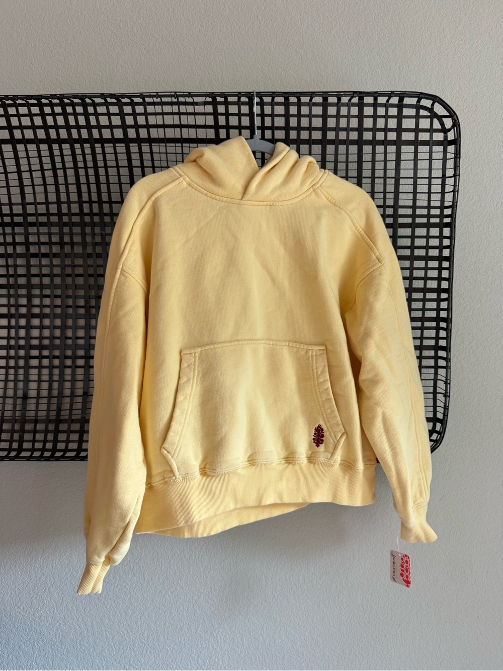 Free people a cut above hoodie sunlit yellow - Picture 2 of 7